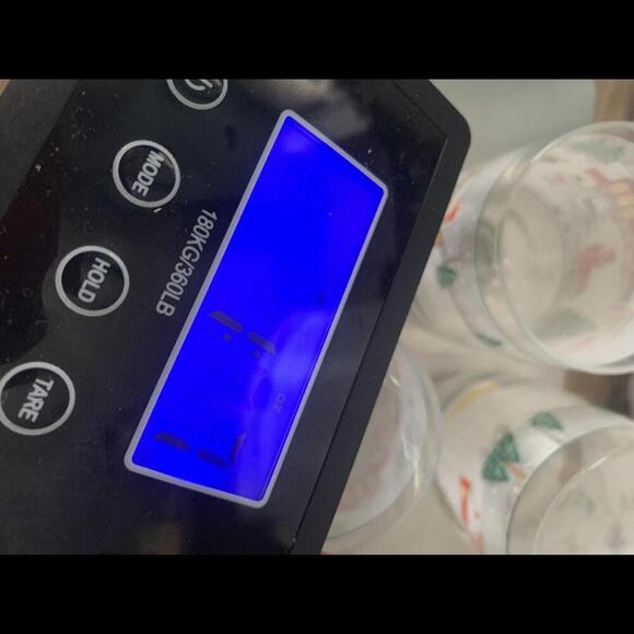 Sango Set of 3 Silent Night Christmas Glass Tumblers Joan Luntz 6” 16 oz Vintage - Picture 6 of 6